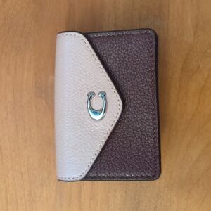 New Coach Tammie Card Case In Colorblock